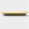 JCAKES 2 1/2" C-C Brushed Gold Cabinet Pull Handle Knob Drawer Pull Knob Handle Dresser Pulls Kitchen Handles Hardware 2.5" 64 mm Centers/C-C:2.5" (Size : L:8.6" (220 mm)/C-C:7.5" (192 mm)) view 2