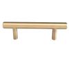 JCAKES 2.5" 3.75" C-C Brass Bar Handle Drawer Pulls Handles Dresser Pull Brass Cabinet Door Handle Knob Pull Solid 2 1/2" 3 3/4" 64 96 mm Centers (Size : L:5.8" (148 mm)/C-C:3.75" (96 mm)) view 1