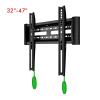 C2-F32-47" Flat Panel LCD LED TV Wall Mount Fixed TV Rack with Lock & Unlock Device view 2