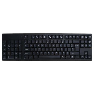 109Keys Left Handed Ergonomic Keyboard with Integrated Numeric Keypad and USB Hub Perfect for Business and Office Keyboard with USB Hub