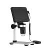 5-inch HD Display USB Microscope,Can Take Photos and Videos,1000X Magnification,Electron Microscope,90 Flip Screen,Metal Bracket,Repair Industrial Microscopes view 1