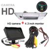 1280 x 720 Pixel Super HD Handle Strip Camera with 4.3 Inch LCD Monitor, Boot Handle Reversing Camera Replacement for Toyota Hilux 8 MK8 Pickup Truck Masters OX AN120 AN130Revo Rocco/Invincible 50 view 3