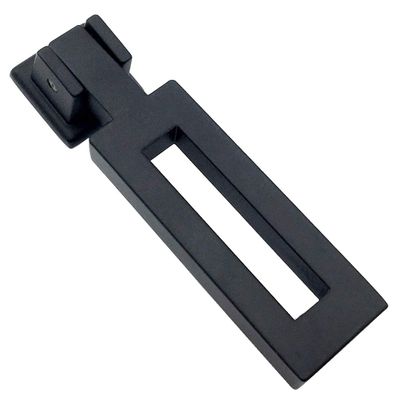 JCAKES Drawer Knob Black Drop Ring Pull Rectangular Knob Cabinet Door Knob Pulls Handle Matte Black Dresser Knobs Rings Drawer Handles Kitchen Hardware