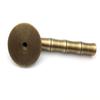Brass Drawer Pull Brass Bamboo Knob Drop Pull, Total Length: 3.2" , Pendant Drawer Pull Cabinet Knob Handle Dresser Pulls Knob Kitchen Handles Hardware ( Color : Antique Bronze , Size : Total length: view 4