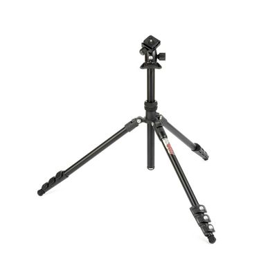 3 Legged Thing Patti 2.0 Flip Lock Tripod with AirHed Mini - Darkness Matte Black (PATTIDARK2.0)