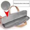 14 15 17 Inch Laptop Carrying Sleeve Case, for Men & Women, Waterproof Leather Laptop & Netbook Computer Briefcases (13-14 inches,Grey) view 4