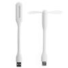 Mini USB Fan USB LED Light Flexible Bendable Cooling Fan With Lamps For Power Bank Notebook Computer Summer Gadget Plastic Fan And Light Set Novelty USB Fan And Light Computer Accessories Fan And USB view 3