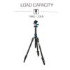 3 Legged Thing Patti 2.0 Flip Lock Tripod with AirHed Mini - Ocean Blue (PATTIBLUE2.0) view 3