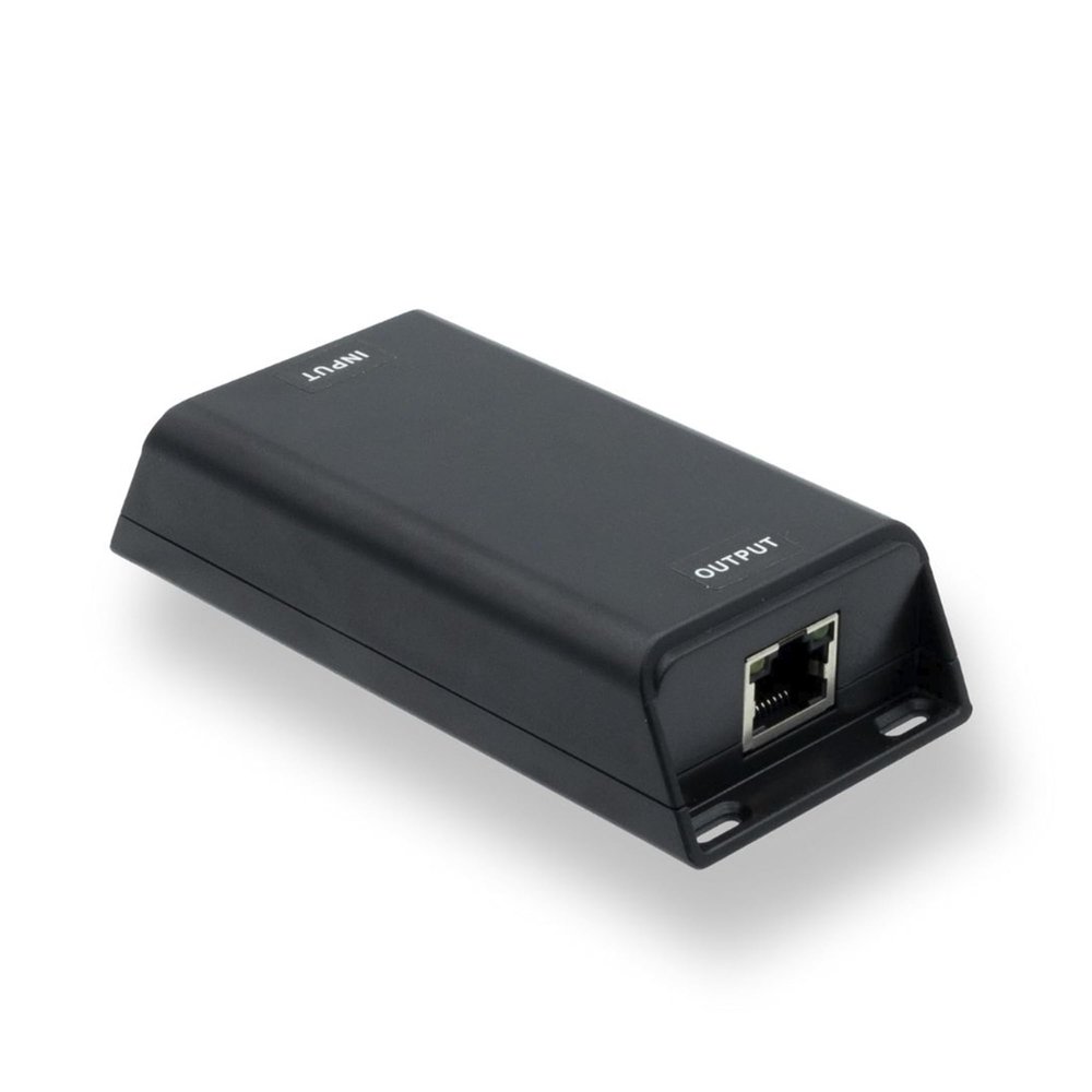 PoE Texas 24V Passive PoE Injector, DC-Powered Gigabit, 30W