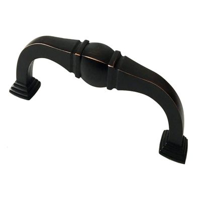 JCAKES 3.75" 5" 7.5" C-C Cabinet Pull Handle Knob Drawer Pull Oil Rubbed Bronze Square Knob Handle Dresser Pulls Kitchen Handles Hardware 96 128 192 mm Centers/C-C:5" (Size : L:4.3)