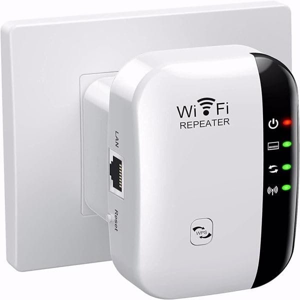 New! WiFi Range Extender Internet Booster Wireless Signal Repeater
