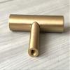 JCAKES Brass Knob T Shaped Drawer Pull Dresser Knob Pull Handles Cabinet Knob Door Knobs Hardware view 4