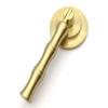 Brass Drawer Pull Brass Bamboo Knob Drop Pull, Total Length: 3.2" , Pendant Drawer Pull Cabinet Knob Handle Dresser Pulls Knob Kitchen Handles Hardware ( Color : Brass , Size : Total length: 2.6" (67 view 3