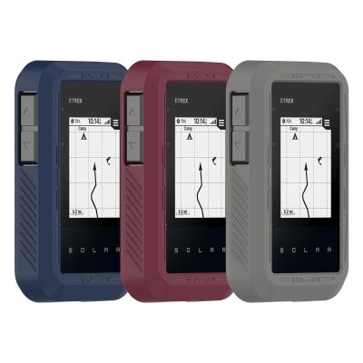 Protector Case Compatible for Garmin eTrex Solar Soft Silicone Cover Anti-Scratch Bumper Protective Shell for Garmin eTrex Solar Cover (3 Colors B)