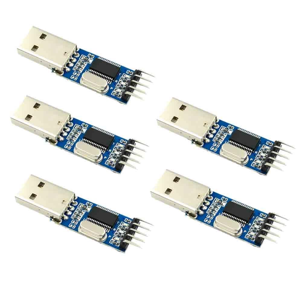 5pcs PL2303HX module USB to TTL USB to serial port STC microcontroller downloader flashing cable
