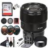 Sony FE 85 mm F1.8 Standard Telephoto Prime Lens  Lightweight Portrait Optics, Smooth 9-Blade Bokeh SEL85F18/2, Filter Kit, Backpack, 64GB Card, Card Reader and More view 1