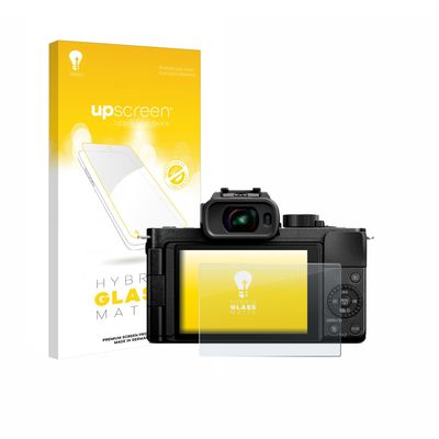 upscreen Matte Screen Protector Glass Film for Panasonic Lumix DC-G100D - Anti-Glare, Anti-Fingerprint, 9H Glass Protection