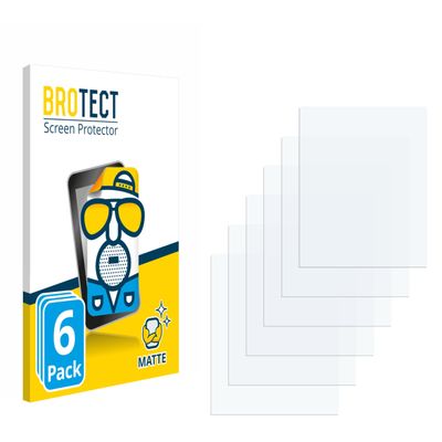 BROTECT 6-Pack Screen Protector Anti-Glare for Ecom Ex-Handy 10 DZ1 Screen Protector Matte, Anti-Fingerprint Protection Film