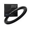 72mm to 55mm Step Down Ring Filter Adapter Metal Ring Step Down Rings Adapter Filter Compatible with All 55mm UV,CPL,ND,Lens Hood,Threaded Lens ect (72mm to 55mm) view 1