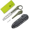 CIVIVI Varius Trainer Fixed Blade Knife for Men, Training Knife with a Kydex Sheath, a Finger Ring and Conventional Handle, 3.26" D2 Dull Blade G10 Handle C22009C-2 view 1