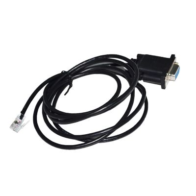 ARTICHOKE RS232 RJ11 RJ12 to DB9 9-PIN 6P4C Adapter Serial Cable Fit Compatible DMKE J6 RS-232 Port Parameter DEBUGGER Console Controller KABLE(1.8M)