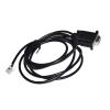 ARTICHOKE RS232 RJ11 RJ12 to DB9 9-PIN 6P4C Adapter Serial Cable Fit Compatible DMKE J6 RS-232 Port Parameter DEBUGGER Console Controller KABLE(1.8M) view 1