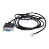 ARTICHOKE RS232 RJ11 RJ12 to DB9 9-PIN 6P4C Adapter Serial Cable Fit Compatible DMKE J6 RS-232 Port Parameter DEBUGGER Console Controller KABLE(1.8M) view 2