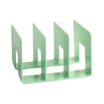 CD Record Storage Rack Simple Vinyl Record Storage Holder, Desktop Bookshelf Organizer, Colored Acrylic Record Display Rack, Creative Vinyl Record Display Rack Record Storage Holder ( Color : 001 )
