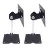 GLigeT Monitor Speaker Stands Speaker Wall Bracket Mobile Angle Ceiling Speaker Mounting Bracket Universal Surround Speaker Frame Bearing 30kg (a Pair) Studio Monitor Stand view 1