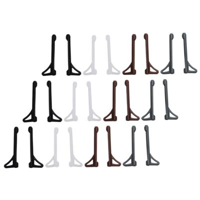 Homoyoyo 12 Pairs Silicone Temples Wax Glasses Tightening Kit Glasses Ear Hook Ear Frame