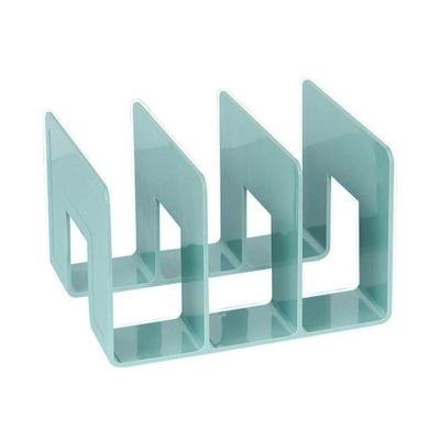CD Record Storage Rack Simple Vinyl Record Storage Holder, Desktop Bookshelf Organizer, Colored Acrylic Record Display Rack, Creative Vinyl Record Display Rack Record Storage Holder ( Color : 004 )