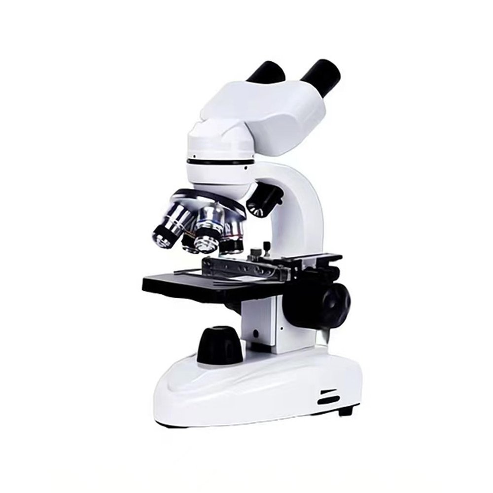 Binocular Led Compound Microscope,with Dual Light Sources,HD Display,for Children, Students and Adults,Biological Compound Microscope,2000X Magnification,for Schools and Laboratories