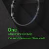 28mm to 30mm Step up Ring Filter Adapter Metal Ring Step up Rings Adapter Filter Compatible with All 30mm UV,CPL,ND,Lens Hood,Threaded Lens ect (28mm to 30mm) view 4