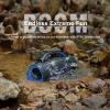 DOSS Extreme Boom Pro Loud Bluetooth Speaker with 100W Stereo Sound, Extra Bass, 20H Playtime, Party-Sync Led Lights, Built-in Power Bank, IPX6 Waterproof for Outdoor, Camping, Travel-Blue view 4