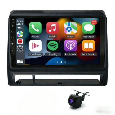 Hiolpen Double Din Car Stereo for Toyot-a Tacoma 2005-2013 9 Inch HD Touch Screen Android 11 Car Audio Multimedia Receiver with CarPlay Android Auto GPS Radio Navigation Bluetooth Camera - 2+32G