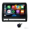 Hiolpen Double Din Car Stereo for Toyot-a Tacoma 2005-2013 9 Inch HD Touch Screen Android 11 Car Audio Multimedia Receiver with CarPlay Android Auto GPS Radio Navigation Bluetooth Camera - 2+32G view 1