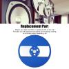 7 Inch Empty Reel, Aluminum Alloy 2 Hole Sound Tape Empty Reel, Replacement Part, 184g, for Nab Flange, Universal for Reel to Reel Tape (Blue) view 2