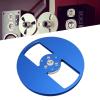7 Inch Empty Reel, Aluminum Alloy 2 Hole Sound Tape Empty Reel, Replacement Part, 184g, for Nab Flange, Universal for Reel to Reel Tape (Blue) view 4