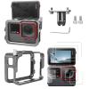 Aluminum Cage for Insta 360 Ace Frame Accessories, Protective Housing Shell with Tempering Glass Lens Case view 1