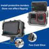 Aluminum Cage for Insta 360 Ace Frame Accessories, Protective Housing Shell with Tempering Glass Lens Case view 3