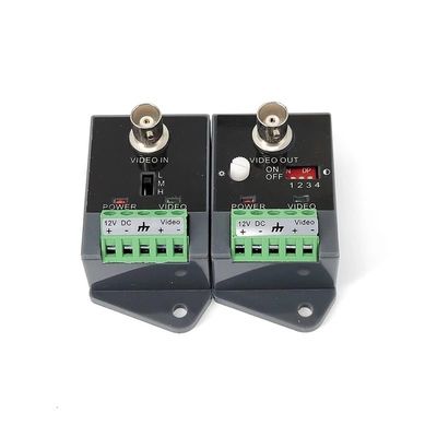 Coolotic Active HD Video Balun for CCTV Video Transmission System TVI CVI AHD CVBS CCTV Receiver Over UTP Distance Up to 9000ft