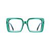 laureles Green Frame Blue Light Blocking Reading Glasses for Women Computer Readers Vintage Square Eyewear (Green, 3.00 Magnification) view 1