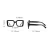 laureles Green Frame Blue Light Blocking Reading Glasses for Women Computer Readers Vintage Square Eyewear (Green, 3.00 Magnification) view 3