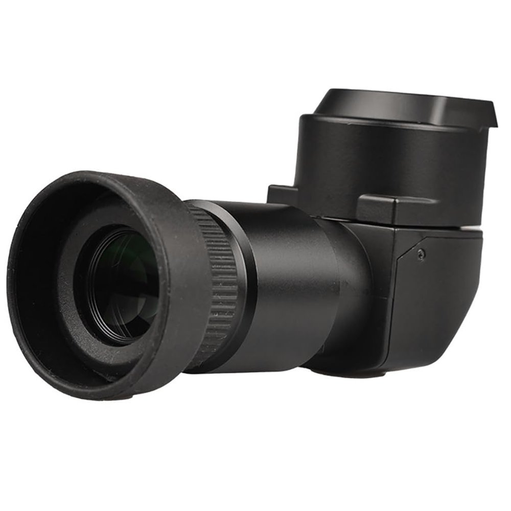 BGNing Right Angle Viewfinder 1.25-2.5X Right-Angle Low-Angle Magnified Viewfinder for 20D for Pentax K10D K20D for R-Mount Cameras R4