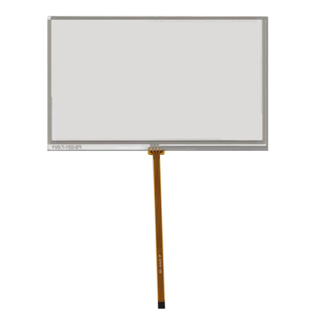 FOKAI 6.2/7/8 Inch Resistance Digitizer Touch Screen Panel Glass For Car DVD GPS Navigation Multimedia Replacement Parts (Connected in the middle, 7 inches), 6.2/7/8/9DZCMP