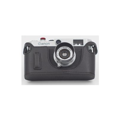 MRZHOUCASE Dark Brown Leather Case for Canon P Or Canon 7 RF camera Film Cameras
