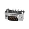 XYWHPGV D-sub Connector Male Plug 9 Pin 2 Row Right Angle Port Terminal Output for Mechanical Equipment Black Pack of 1(A8f24 8ed86 6CA76 94114 761FF B6A89 view 1