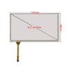 6.2/7/8 Inch Resistance Digitizer Touch Screen Panel Glass For Car DVD GPS Navigation Multimedia Replacement Parts (Connected on the left, 6.2 inches) view 2