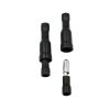 Female and Male Insulated Electrical connectors, Crimped Bullet terminals, Suitable for 22~16awg Audio Wiring (Color : Black) view 1