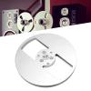 7 Inch Empty Reel, Aluminum Alloy 2 Hole Sound Tape Empty Reel, Replacement Part, 184g, for Nab Flange, Universal for Reel to Reel Tape (Silver) view 4